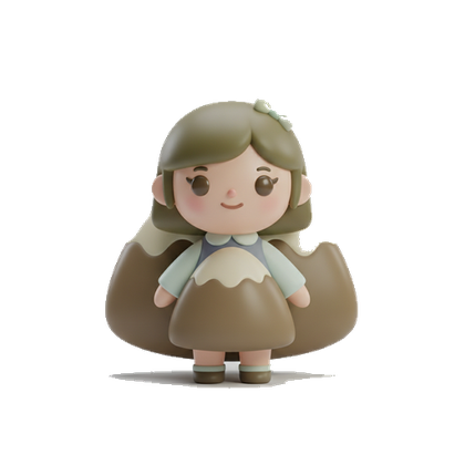 큰산형 아이 캐릭터